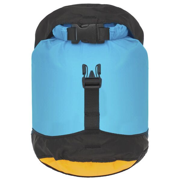 sea to summit evac compression dry bag ul - sacca di compressione blue/black