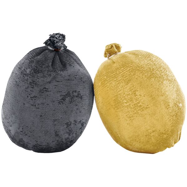 singing rock magnum ball twins 2x35g - magnesite black/yellow
