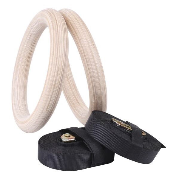 yy vertical gym rings - anelli brown 24 cm