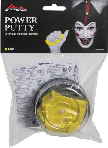 austrialpin power putty the chalker - accessori per allenamento arrampicata yellow