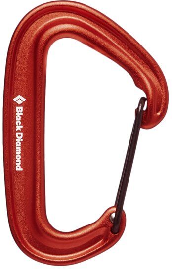 black diamond miniwire - moschettone red