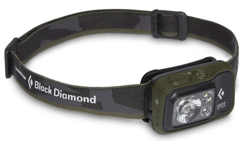 black diamond spot 400 - lampada frontale dark green