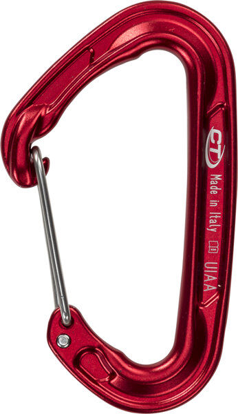 climbing technology fly-weight evo - moschettone red