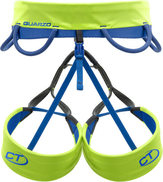 climbing technology quarzo - imbrago per arrampicata green/blue xl