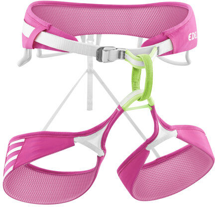 edelrid ace ii - imbrago arrampicata pink xs