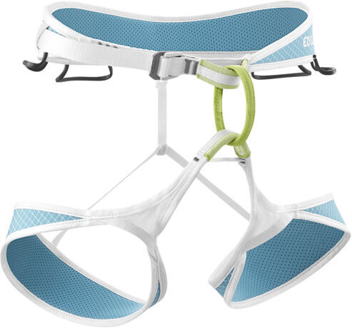 edelrid prisma - imbrago arrampicata light blue/white l