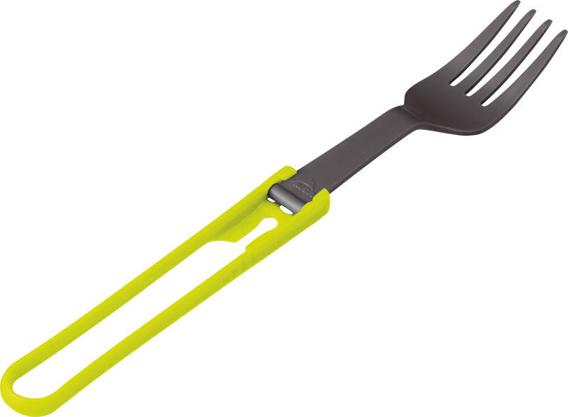 msr folding fork - posata campeggio green
