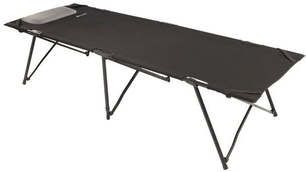 outwell posadas foldaway bed single black