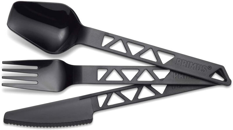 primus lightweight trailcutlery tritan® - set di posate black