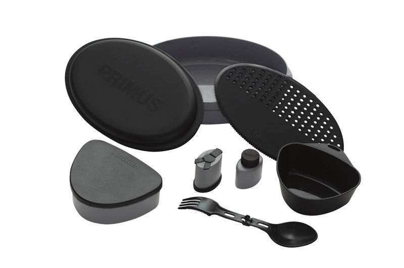 primus meal set - stoviglie black