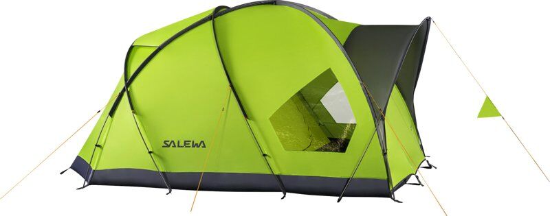 salewa alpine hut iv tent - tenda da campeggio green/grey