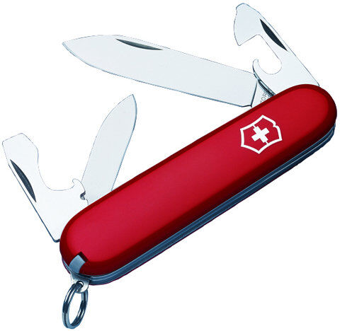 victorinox recruit - coltellino svizzero red