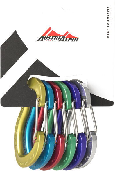 AustriAlpin Micro Color Set 6 pezzi - set moschettoni Multicolor