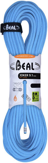 Beal Joker 9,1 mm Dry Cover - corda singola/mezza/gemella Blue 50 m