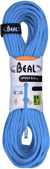 Beal Opera 8,5 mm Unicore Dry Cover - corda singola/mezza/gemella Blue 80