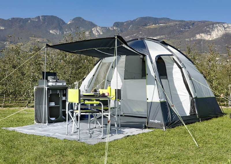 Brunner Lamar 4 - tenda familiare Light Grey