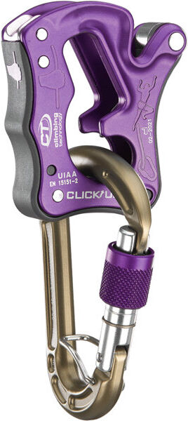 Climbing Technology Click Up - assicuratore Violet