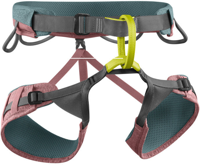 Edelrid Jayne - imbrago basso per arrampicata - donna Pink L