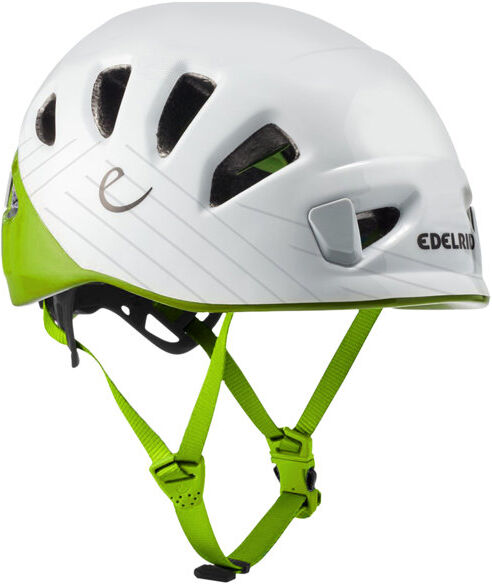 Edelrid Shield II - casco arrampicata White/Green 48-56 cm