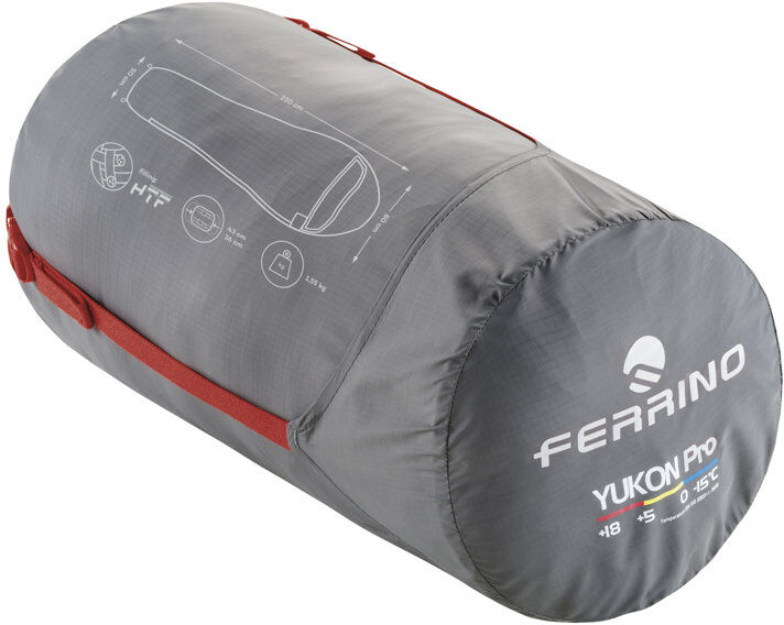 Ferrino Yukon Pro - sacco a pelo Red