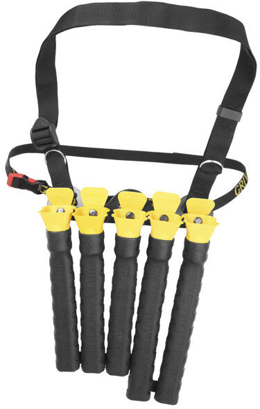 Grivel Pan Pipe - accessorio viti da ghiaccio Black/Yellow