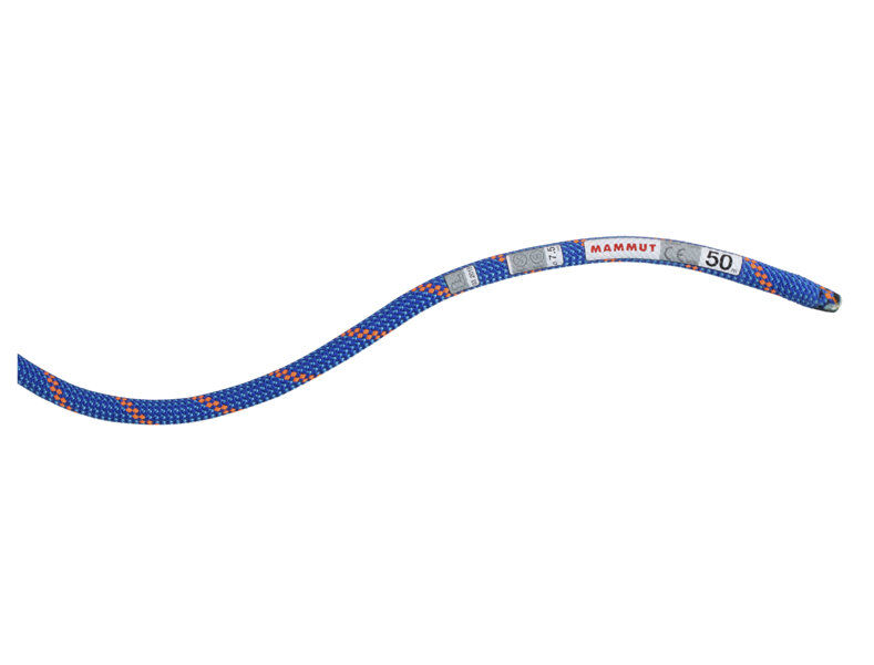 Mammut 7.5 Alpine Sender Dry Rope - corda mezza/gemella Blue 50