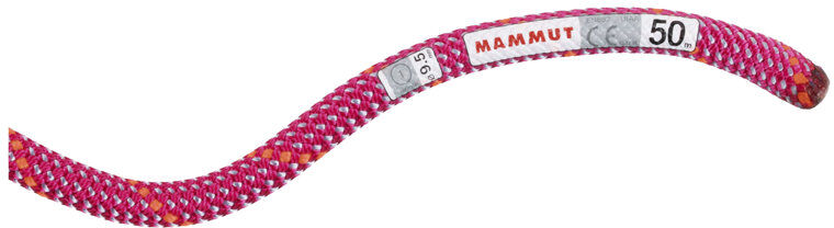 Mammut 9.5 Crag Dry Rope - corda singola Pink 60