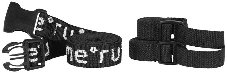 Meru Packing Strap Set - set cinghie di tensionamento Black