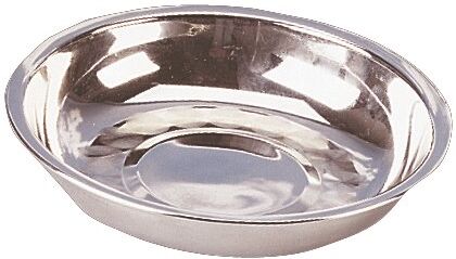 Meru Stainless Steel Plate 22,5 cm - stoviglie campeggio Steel