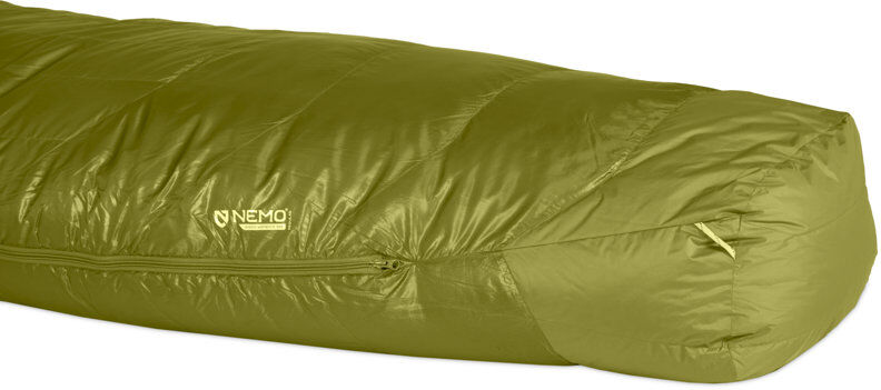 Nemo Disco 15 - sacco a pelo in piuma - donna Light Green Long