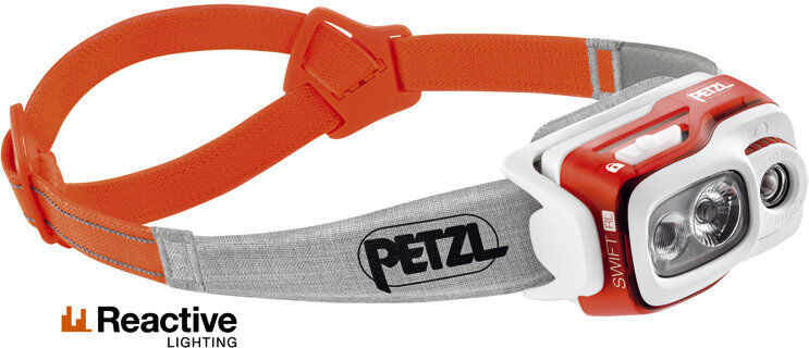 Petzl Swift RL 900 Lumen - lampada frontale Orange