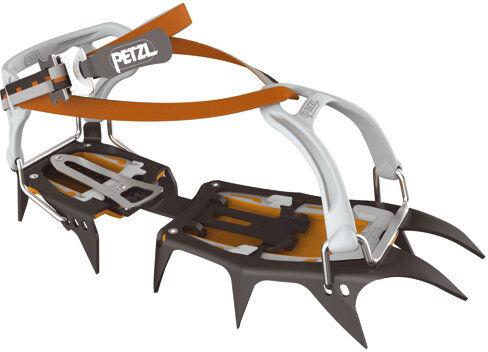 Petzl Vasak Flexlock - ramponi Black/Orange