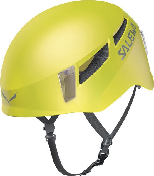 Salewa Pura - casco arrampicata Yellow 48-58 cm