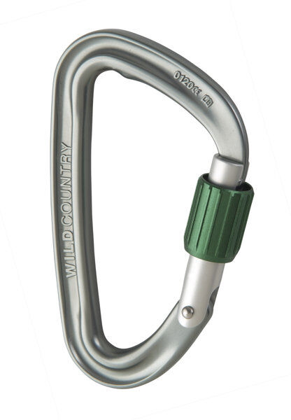 Wild Country Eos Keylock - moschettone Grey/Green