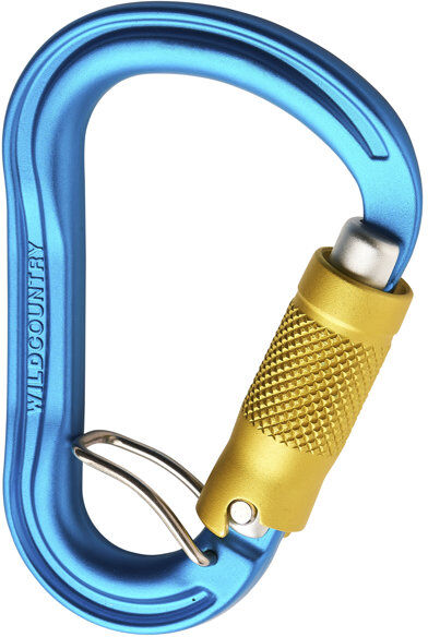 Wild Country Xenon HMS Trilock Belay - moschettone Blue/Yellow 0