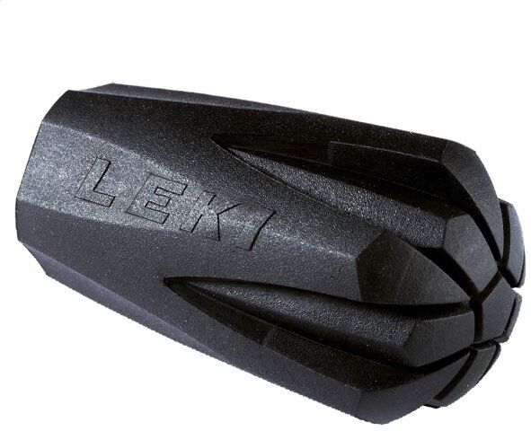 Leki Rubber Tip Trekking - gommini copripunta - Black