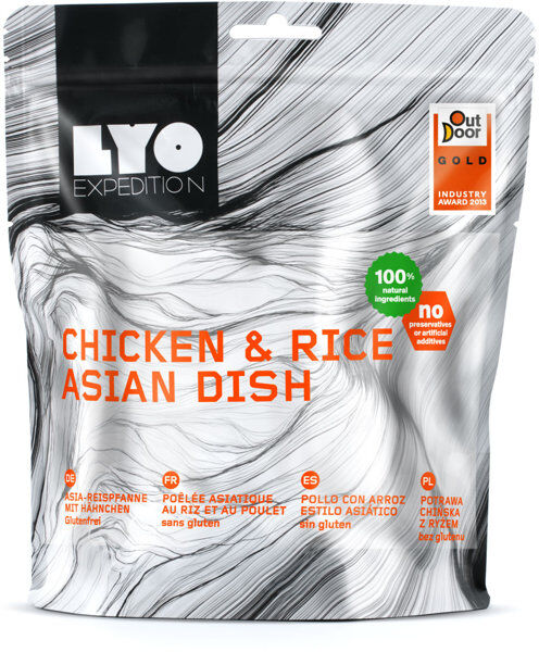 Lyo Food Chicken & Rice Asian Dish - Cibo per il trekking