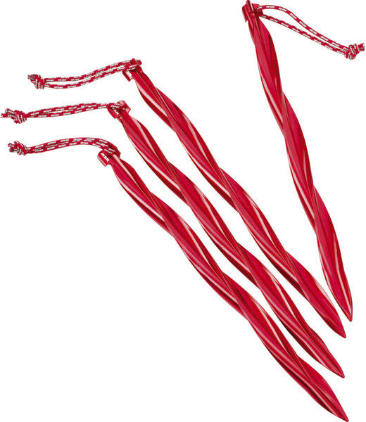 MSR Cyclone Stake Kit - picchetti da campeggio - Red