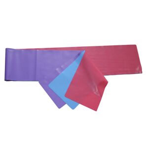 Get Fit Aerobic Band Blister 3PCS - Elastici fitness Lilac/Blue/Red