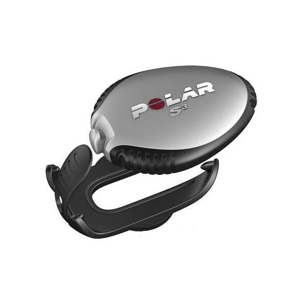 polar s3 sensor w.i.n.d. - sensore per la scarpa black