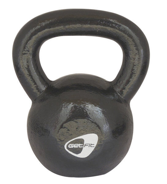 get fit kettlebell iron 4-24 kg - attrezzi fitness