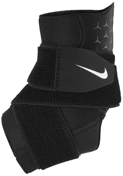 Nike ProAnkleSleeve Withstraps - cavigliera Black M