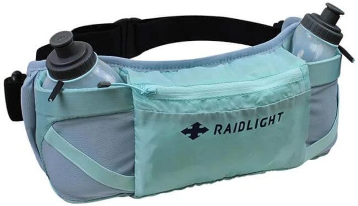 Raidlight Activ Dual 300 W - cintura running - donna Light Blue