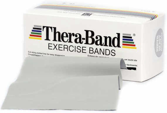 Thera Band TheraBand 5,5 m - elastici fitness Grey