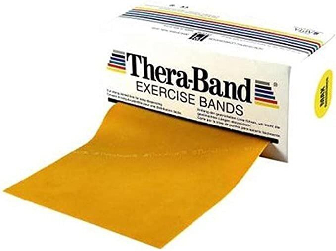 Thera Band TheraBand 5,5 m - elastici fitness Gold