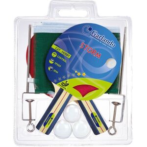 Garlando Set racchette ping pong Storm Plus Blue