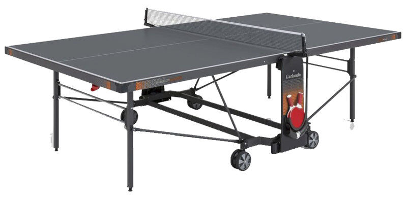 garlando champion outdoor - tavolo ping pong grey