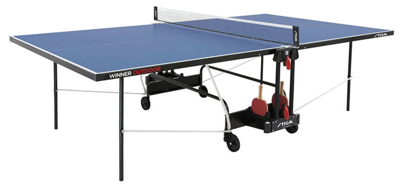 stiga winner outdoor - tavolo da ping pong blue