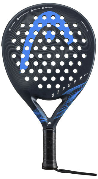 Head Zephyr Pro - racchetta padel Black/Blue