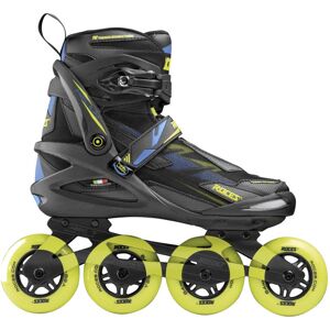 Roces Helium II - pattini in linea Black/Yellow/Blue UK 7